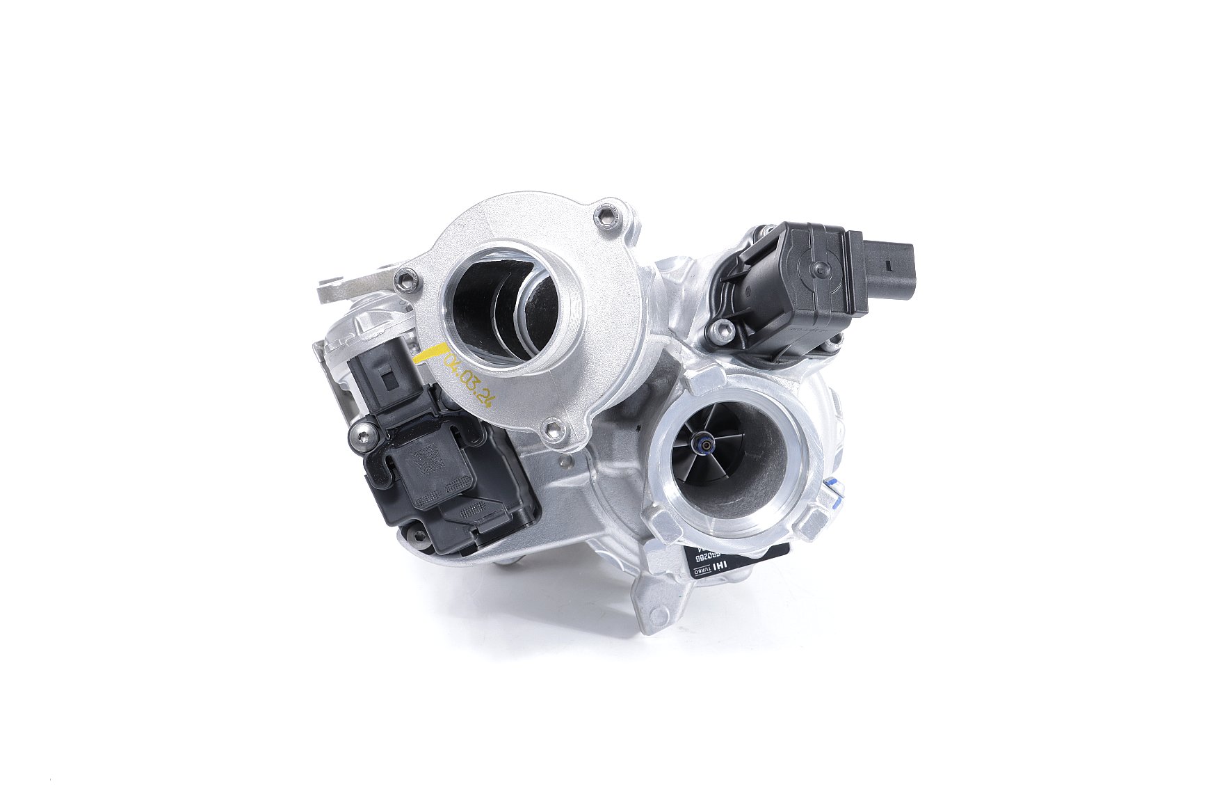 BTS TURBO T916664 Turbocompresseur à gaz d'échappement, avec régulation d’air comprimé wastegate, Élément d'ajustage (actionneur) à régulation électrique
