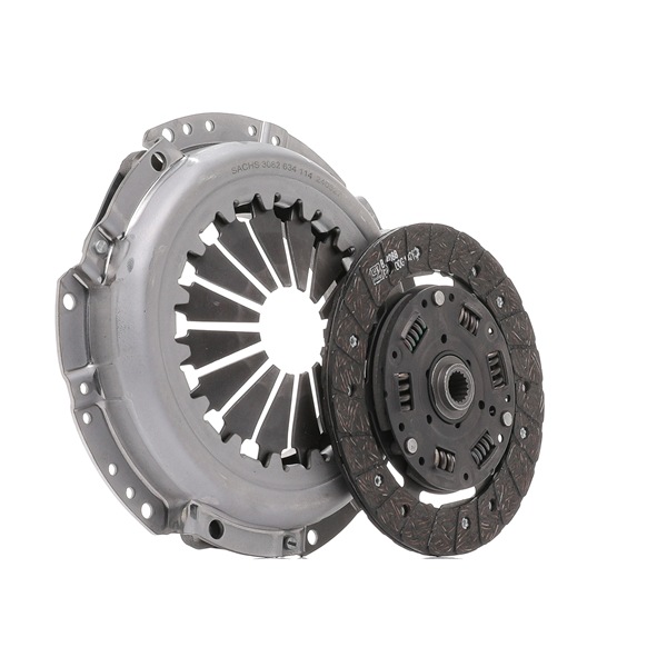 SACHS 3000 366 001 Clutch, sett SAAB 96 Sedan 1.5 V4 Bensin 63 hk 1976 pris