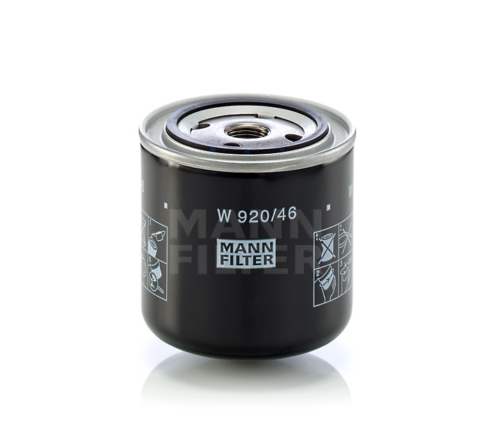 Öljynsuodatin MANN-FILTER W 920/46 sopivat MERCEDES-BENZ, VW, BMW, TOYOTA, VOLVO halvalla