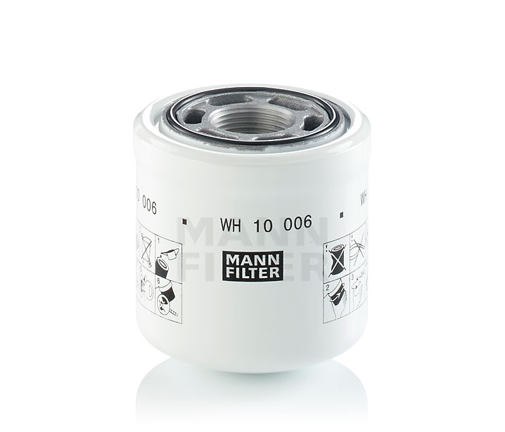 Filter, Arbeitshydraulik MANN-FILTER WH 10 006 passend für VW, BMW, AUDI, MERCEDES-BENZ, OPEL zum günstigen Preis