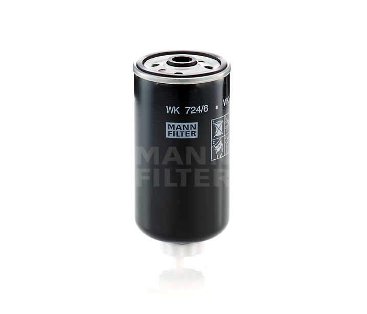 Brandstoffilter MANN-FILTER WK 724/6 geschikt voor VOLKSWAGEN, BMW, MERCEDES-BENZ, OPEL, FORD goedkope