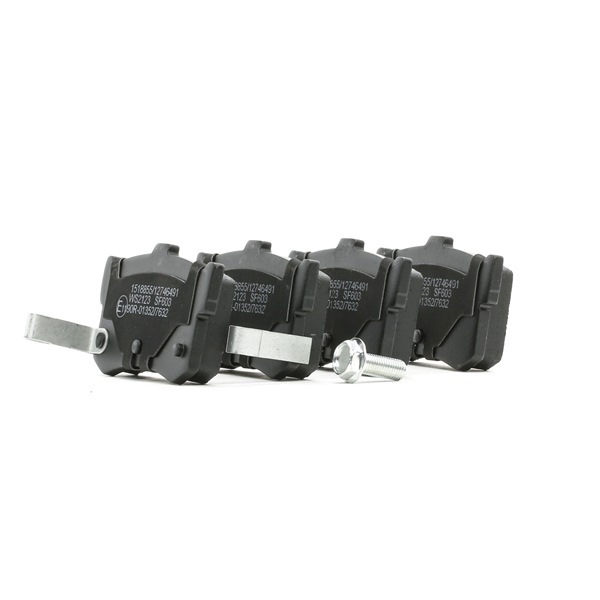 RIDEX 402B1127 Stabdžių kaladėlės MG MGR V8 3.9 benzinas 190 AG 1995