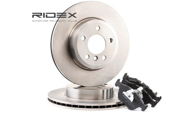 RIDEX 3405B0289 Комплект тормозных дисков и колодок BMW X3 (E83) xDrive 20 d Дизель 177 л.с. 2009