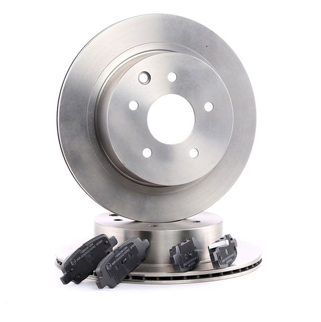 RIDEX 3405B0292 Bremsesett NISSAN Qashqai / Qashqai+2 I (J10, NJ10) 2.0 firehjulsddrift Bensin 139 hk 2012 pris