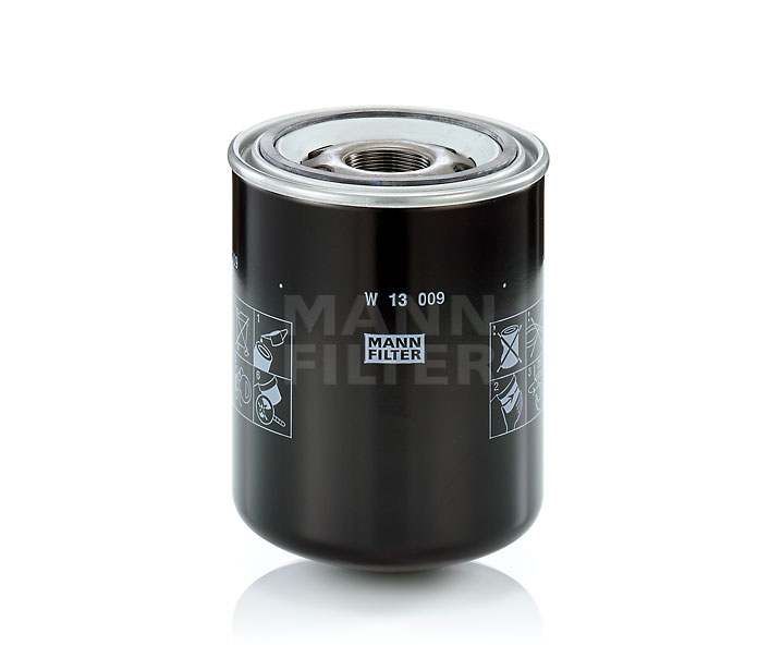 Filter, Arbeitshydraulik MANN-FILTER W 13 009 passend für VW, AUDI, BMW, MERCEDES-BENZ, FORD zum günstigen Preis