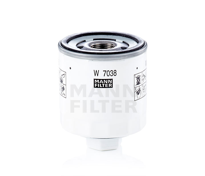 MANN-FILTER Filtro de óleo W 7038