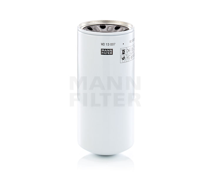 Фильтр, Гидравлическая система привода рабочего оборудования MANN-FILTER WD 13 007 x совместимо с BMW, AUDI, VW, VOLVO, MERCEDES-BENZ дешево