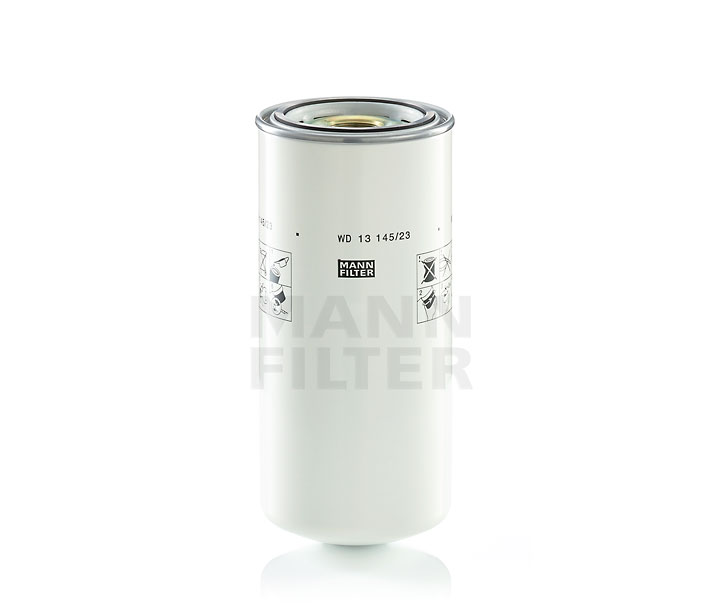 Oil filter MANN-FILTER WD 13 145/23 suitable for BMW, VW, AUDI, MERCEDES-BENZ, FORD at cheap price