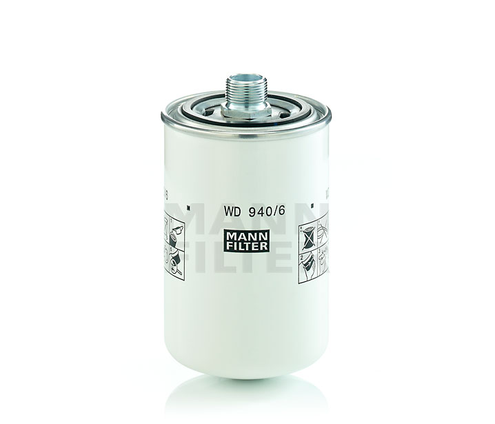 Oljefilter MANN-FILTER WD 940/6 som passer til VW, BMW, MERCEDES-BENZ, AUDI, TOYOTA rimelig
