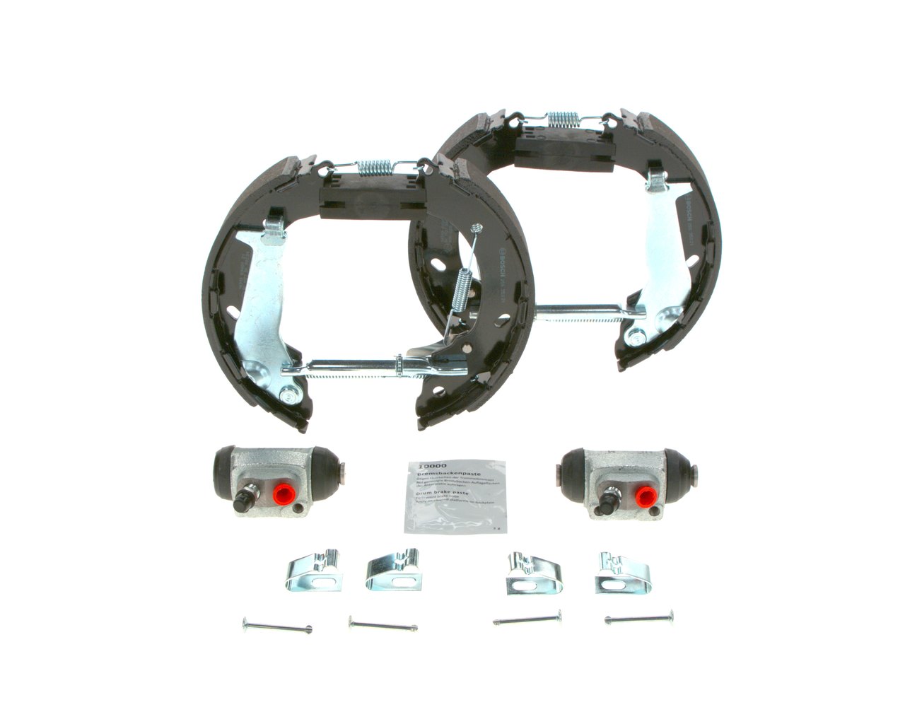 BOSCH Kit frenos, disco de tambor 0 204 114 697