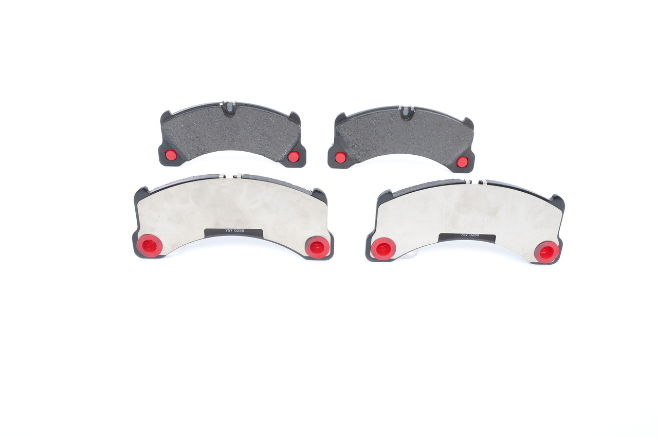 BOSCH Plaquettes de frein 0 986 494 757