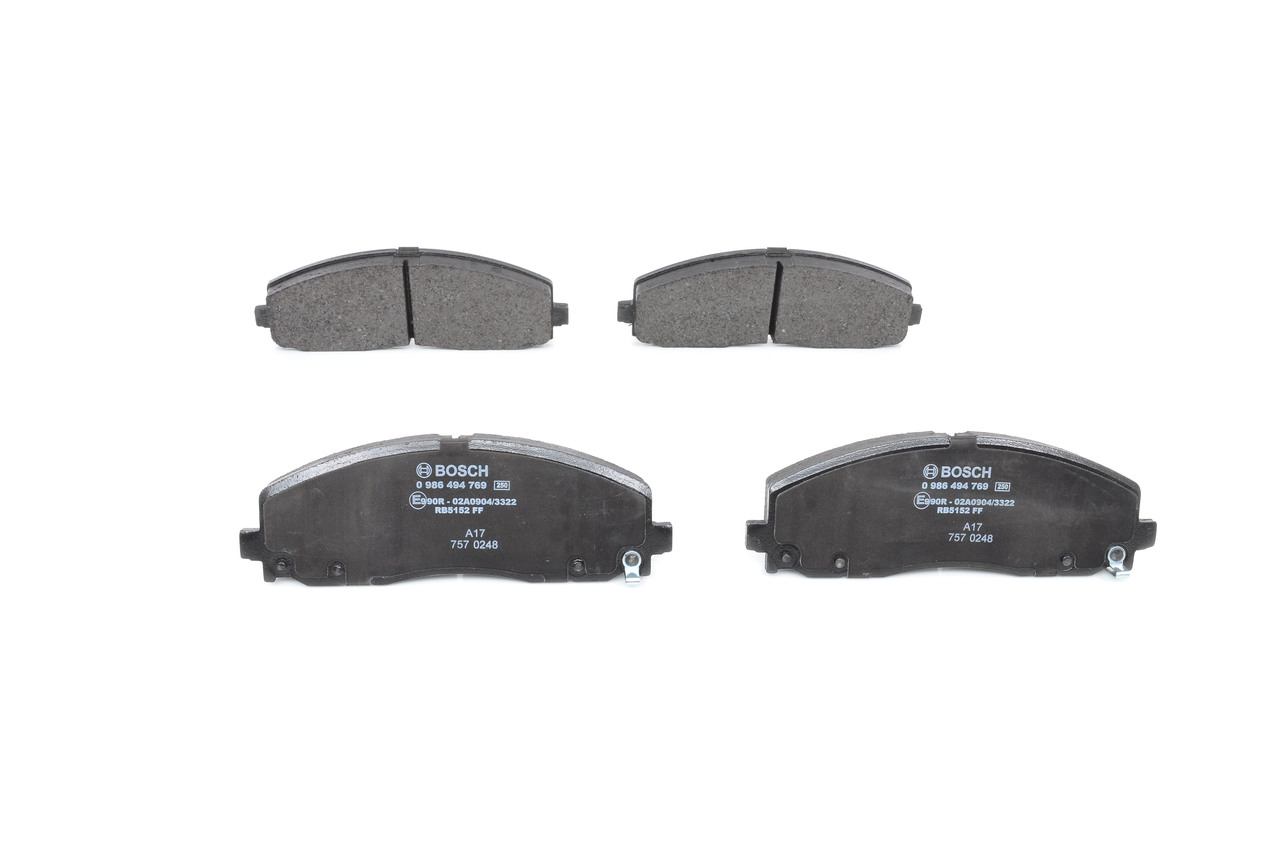 BOSCH Bremseklosser 0 986 494 769
