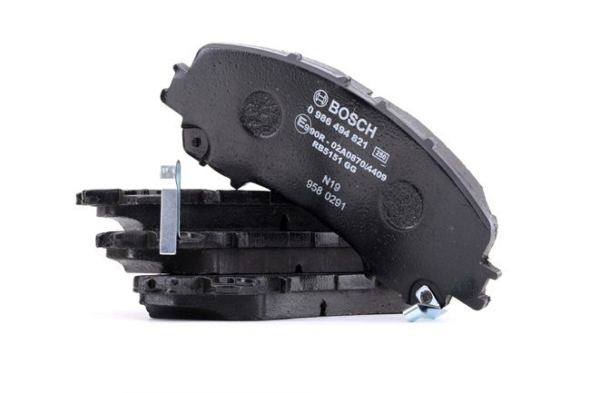 BOSCH 0 986 494 821 Stabdžiu kaladėlės INFINITI galinės ir priekinės