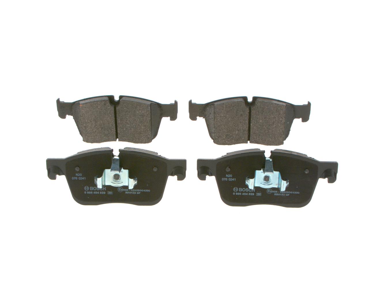 BOSCH 0 986 494 829 Jaguar F-Pace X761 remblokken original