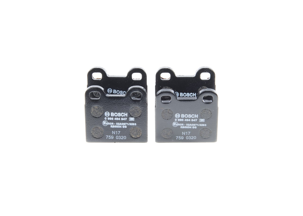 311698151D OE BOSCH Pastilhas de travão 0 986 494 847