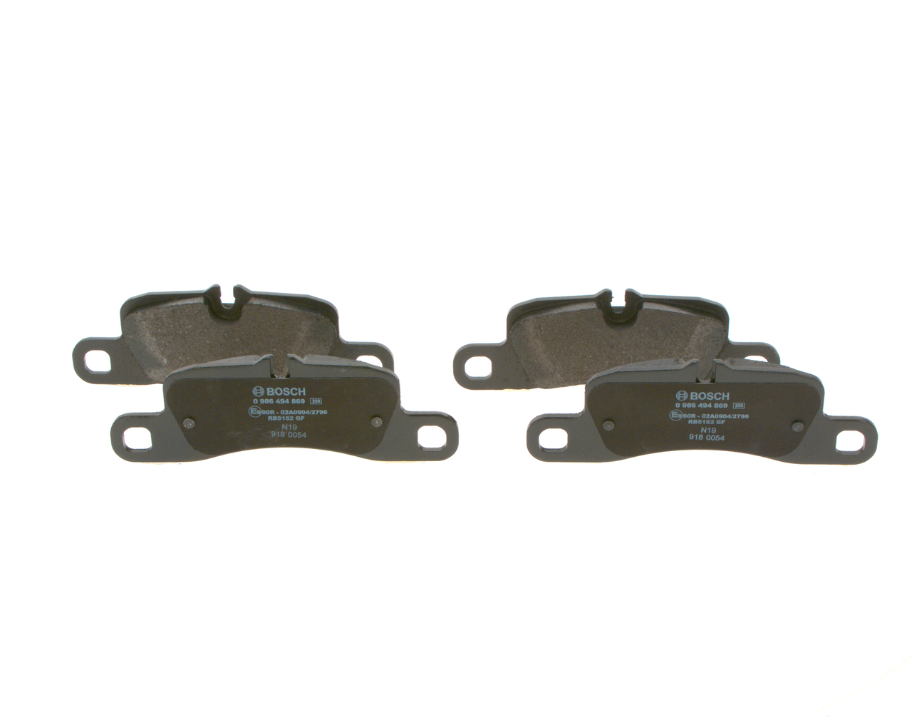 BOSCH Kit pastiglie freni 0 986 494 869