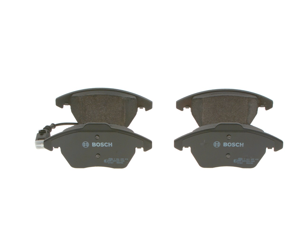 BOSCH 3C0698151J Jarrupalat, levyjarru 0 986 495 412