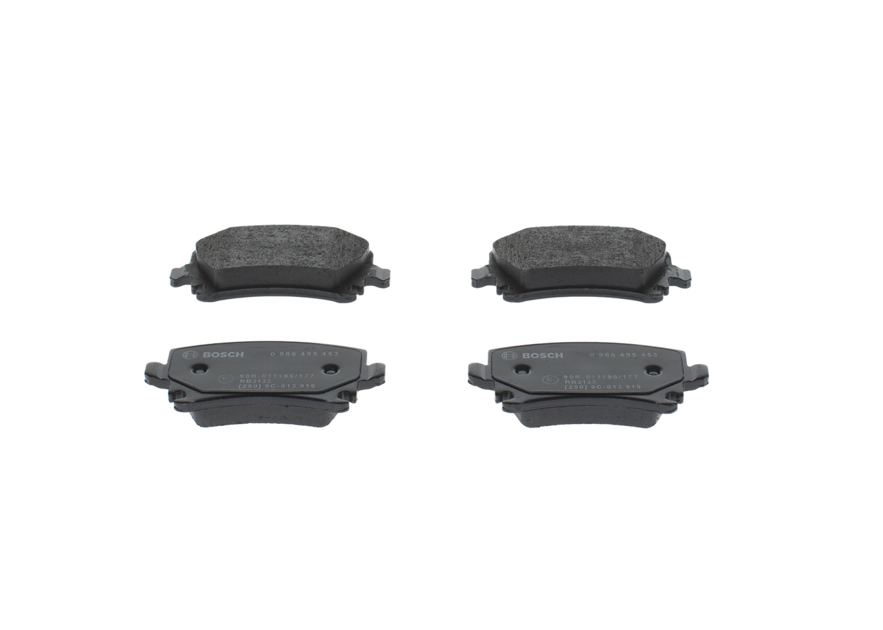 1K0698451G OE BOSCH Brake pad set 0 986 495 453