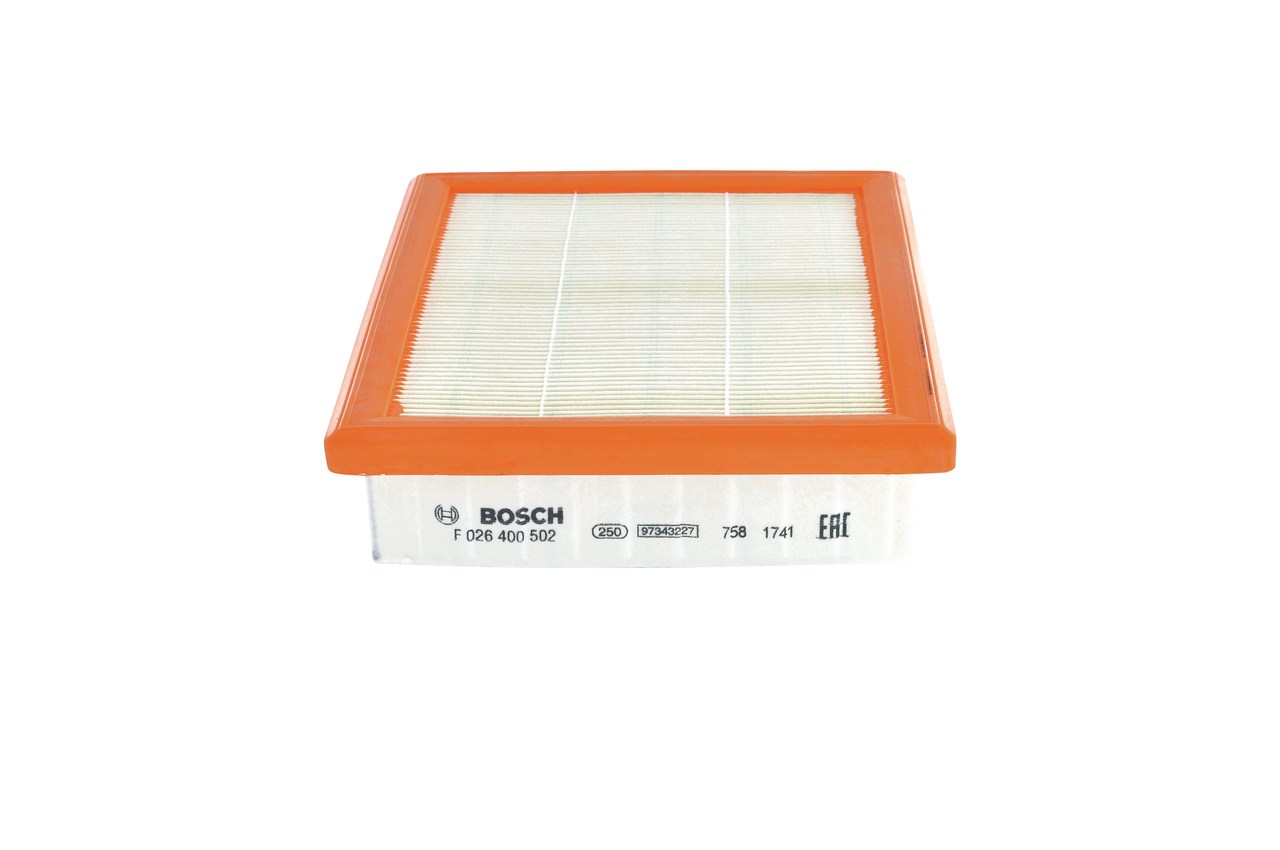 BOSCH F 026 400 502 Luftfilter JEEP Renegade SUV (BU, B1) 2.4 4x4 Benzin 186 HK 2019 pris