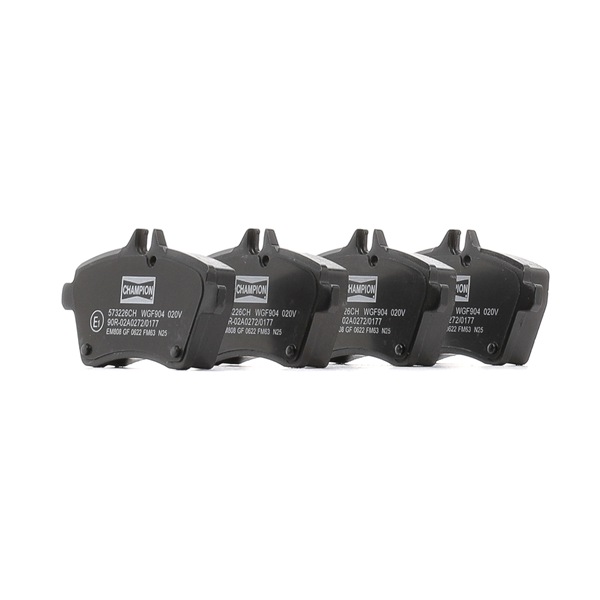 A1694201020 OE CHAMPION Brake pad set 573226CH