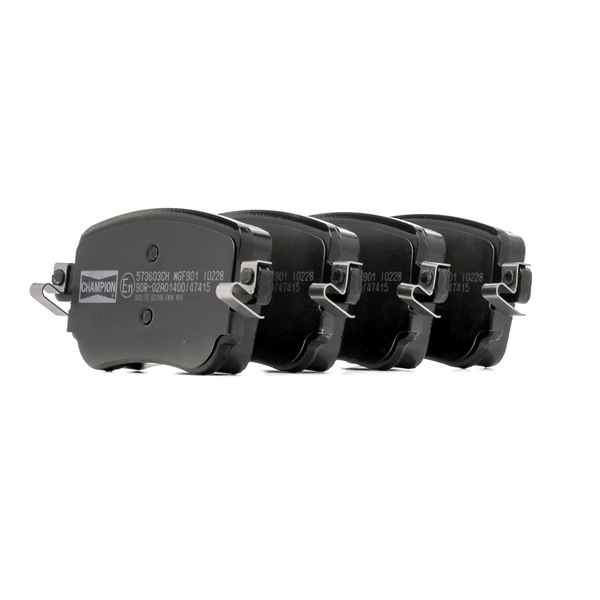 8U0698451F OE CHAMPION Комплект тормозных колодок, дисковый тормоз 573603CH