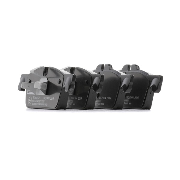 4254A6 OE CHAMPION Brake pad set 573647CH