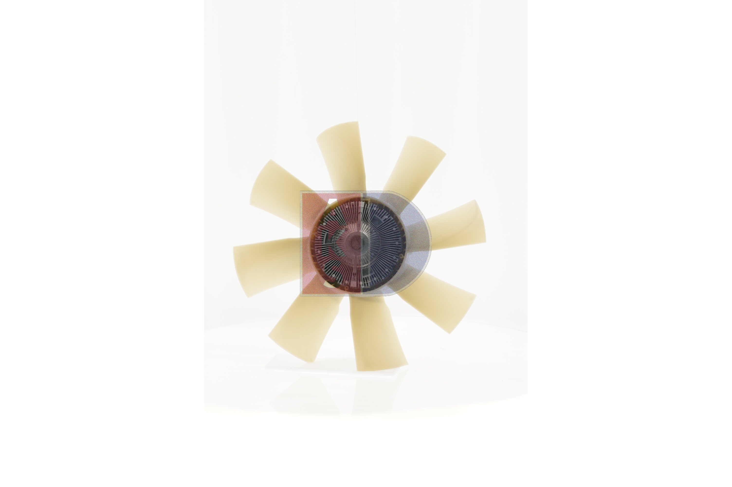 398079N AKS DASIS Cooling fan assembly for VOLVO V40