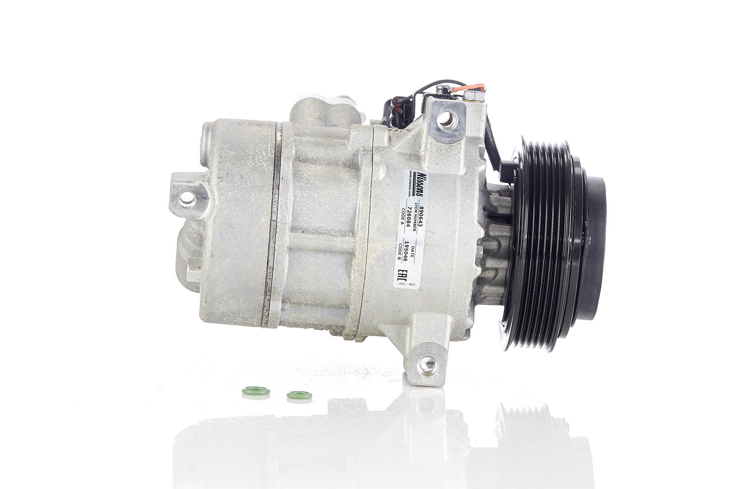 NISSENS Air conditioning compressor 890643