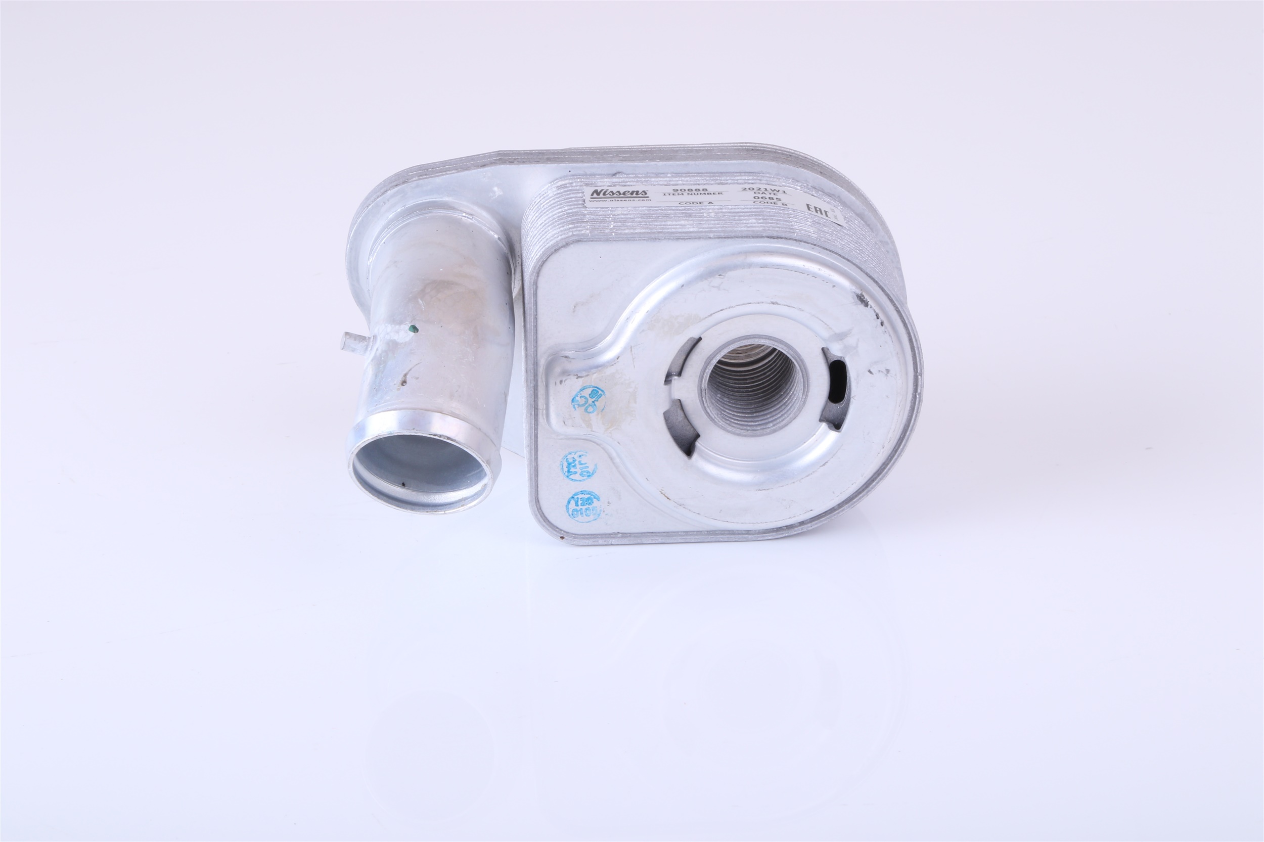 NISSENS 90888 Oliekøler Fiat Ducato 230L 2.8 TDI Diesel 122 HK 1997 pris