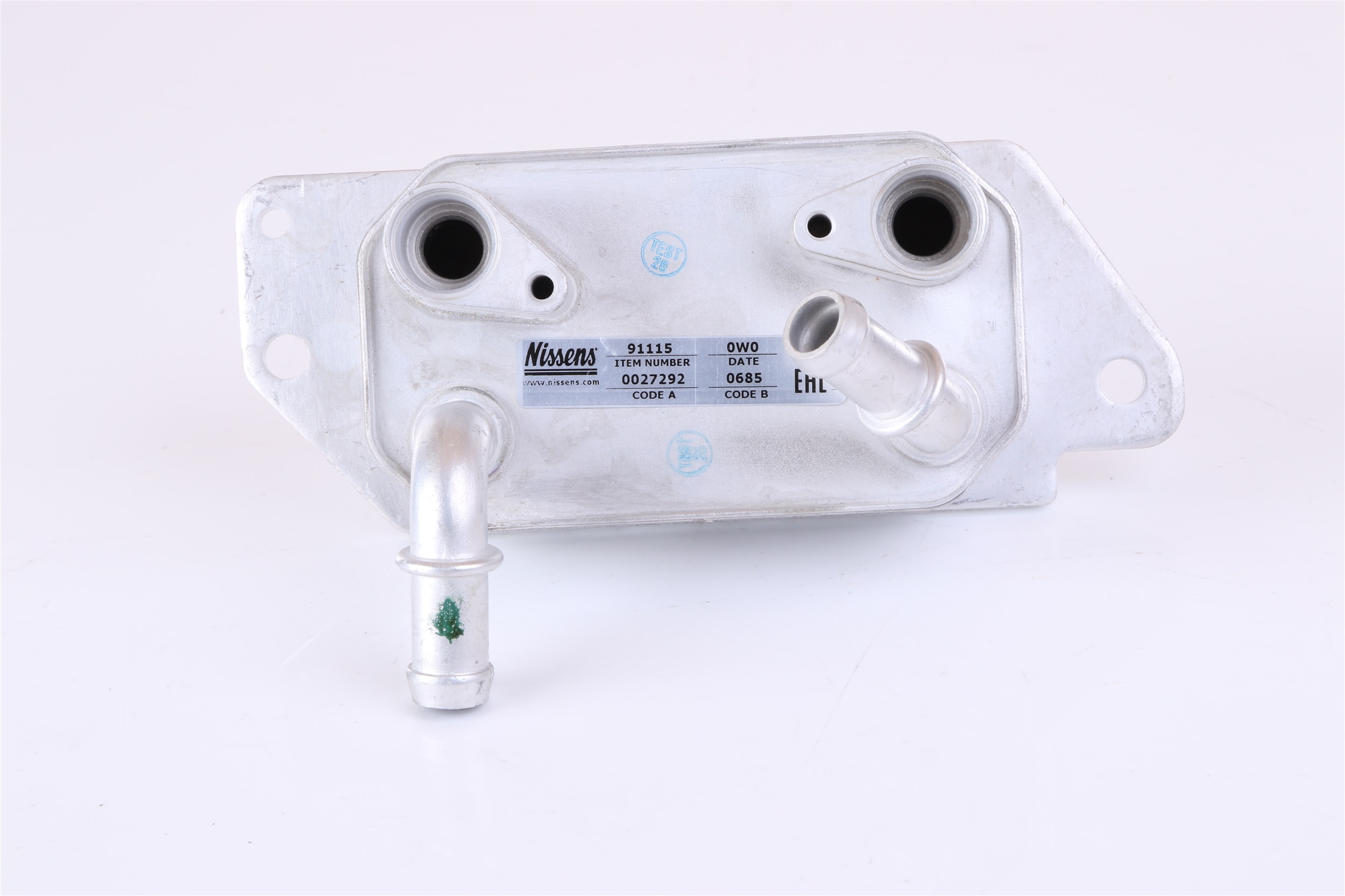 NISSENS Automatic transmission oil cooler 91115