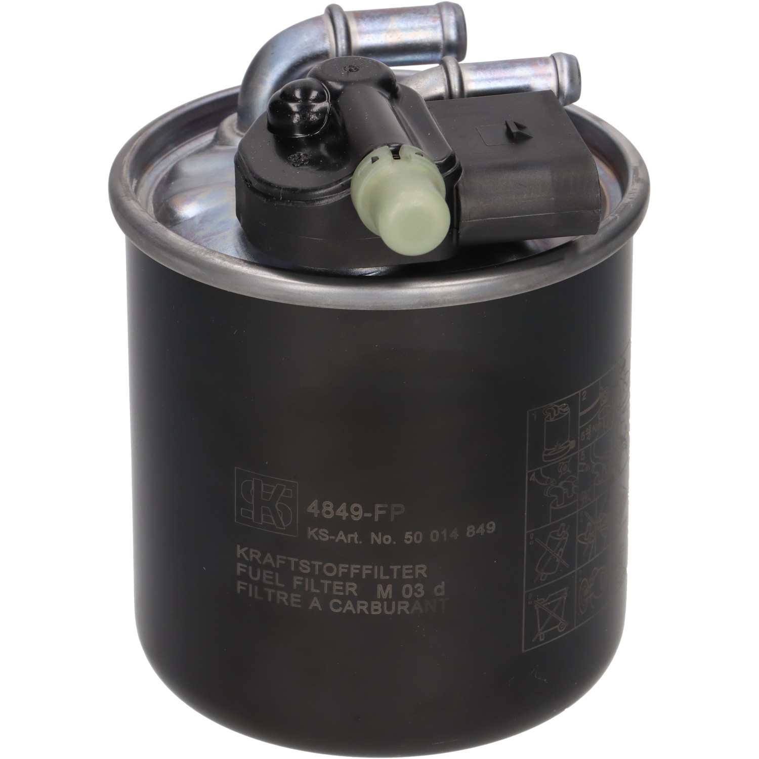 KOLBENSCHMIDT 50014849 Bränslefilter MERCEDES-BENZ M-klass (W164) ML 350 CDI 3.0 4-matic Diesel 258 hk 2011 pris