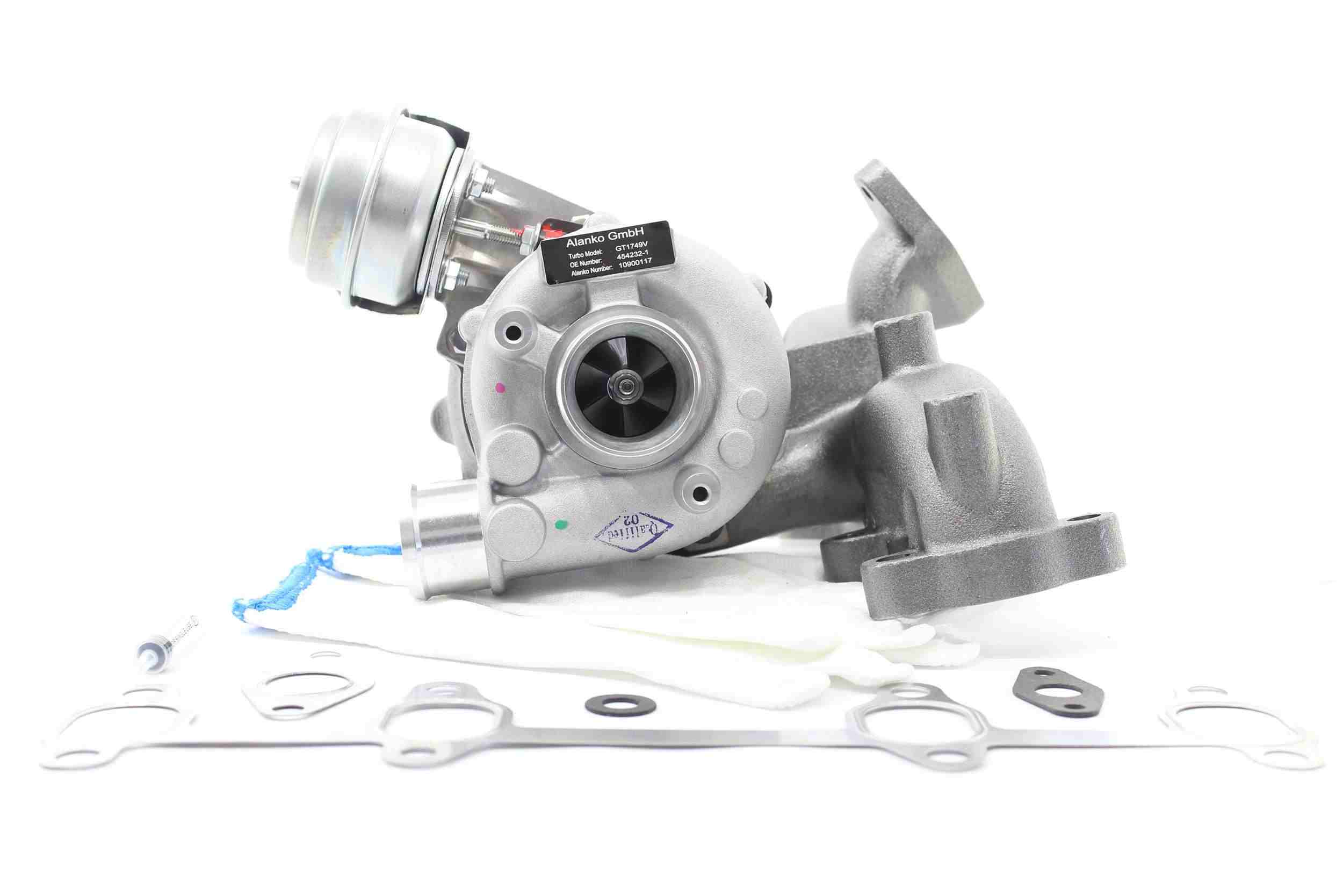 Turbocharger ALANKO 10900117 geschikt voor VOLKSWAGEN, BMW, MERCEDES-BENZ, OPEL, FORD goedkope