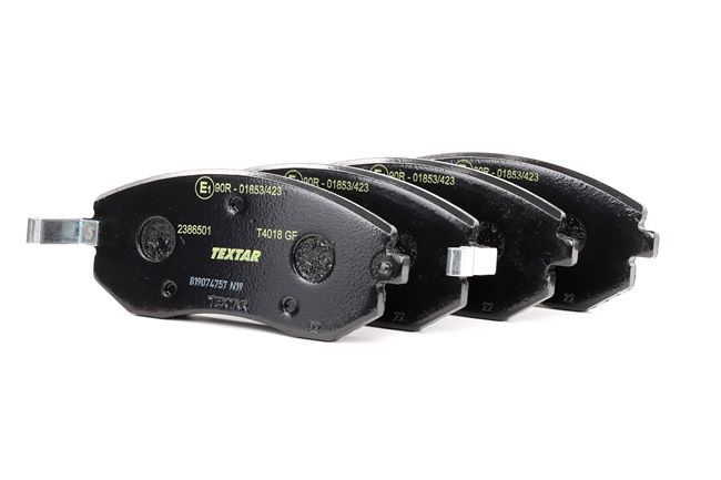 TEXTAR Bromsbelägg 2386501
