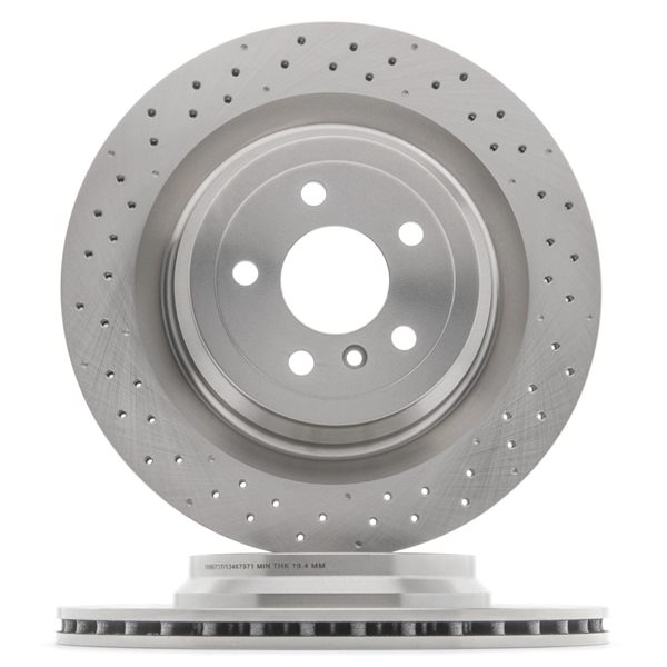 RIDEX 82B1705 Stabdžių diskai MERCEDES-BENZ GL (X166) GL 500 4.7 4-matic (166.873) benzinas 435 AG 2015
