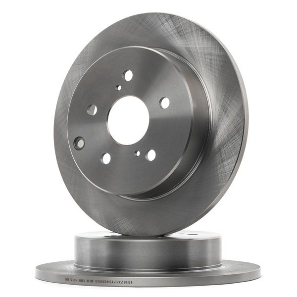 RIDEX 4243147080 Remschijf