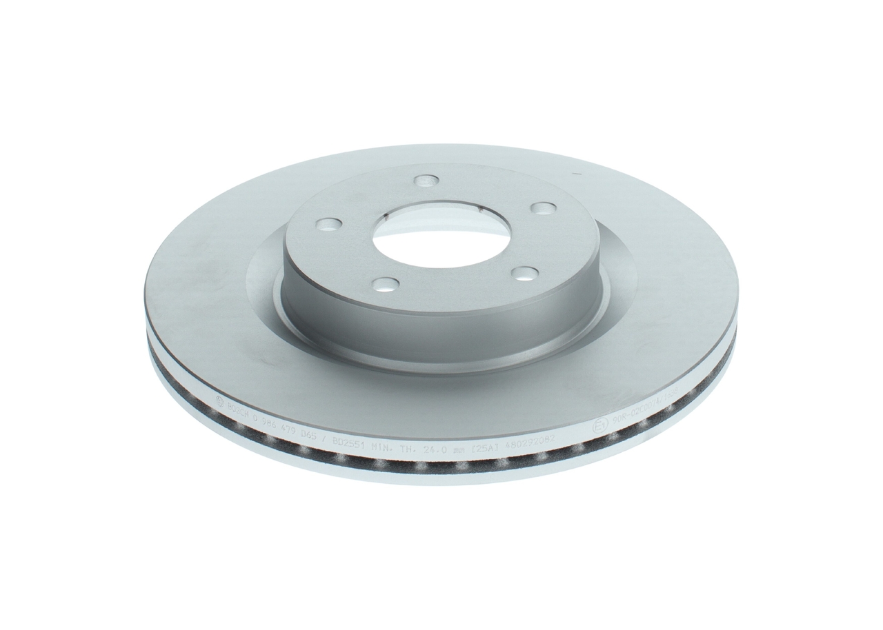 Jarrulevy BOSCH 0 986 479 D65 sopivat NISSAN halvalla