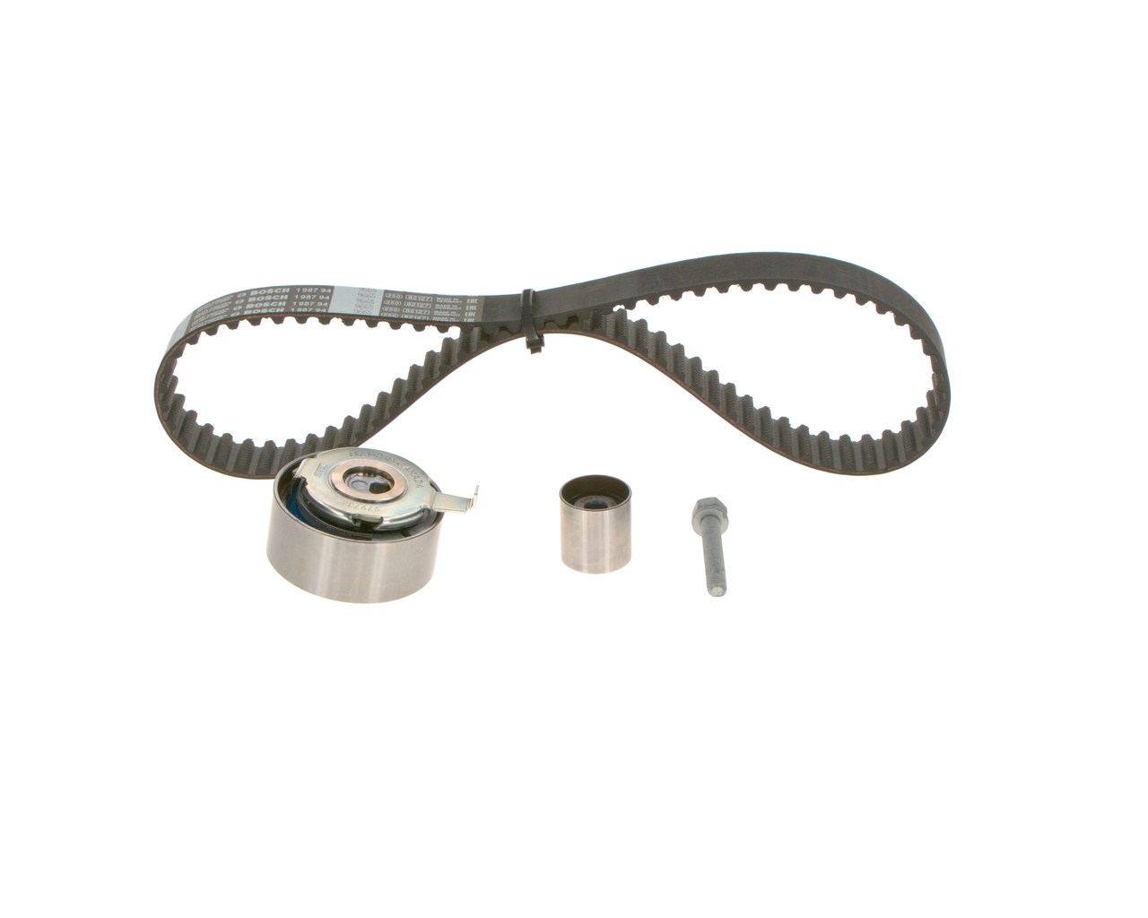 BOSCH 1 987 946 667 Paskirstymo diržas / komplektas Audi A6 C6 2.7 TDI dyzelinas 163 AG 2009