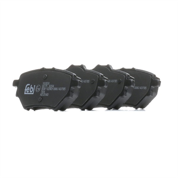 3502110XSZ08A OE FEBI BILSTEIN Комплект тормозных колодок, дисковый тормоз 16959