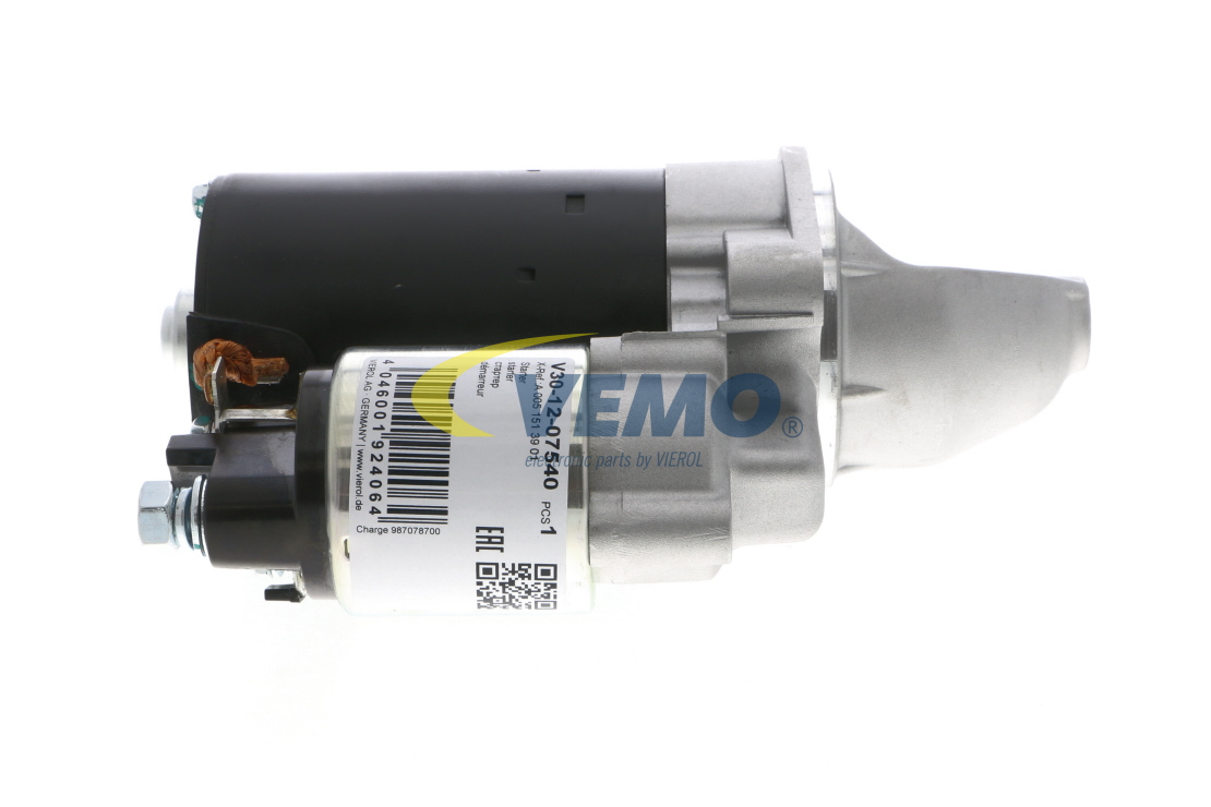 V30-12-07540 VEMO Motor de arranque MERCEDES-BENZ SLK