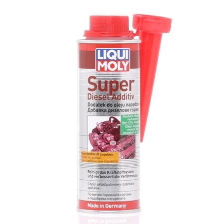 Polttoaine-lisäaine LIQUI MOLY 8343 sopivat MERCEDES-BENZ, VW, BMW, TOYOTA, VOLVO halvalla