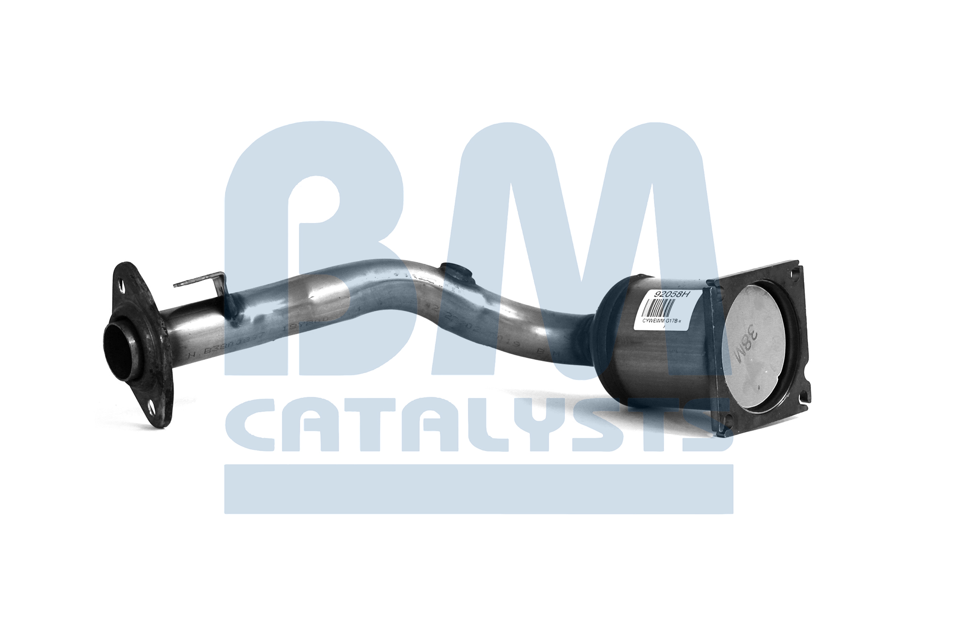 Katalizatoriaus BM CATALYSTS BM92058H tinka PEUGEOT pigu