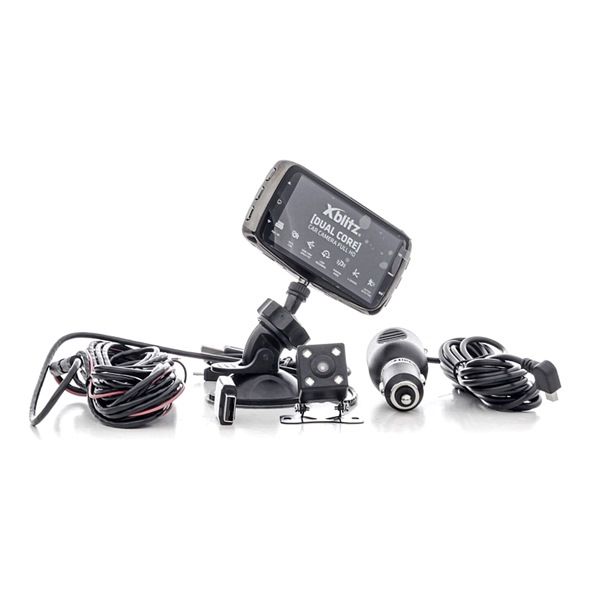 Dashcam XBLITZ DUAL CORE som passar till VOLVO, VW, BMW, AUDI, MERCEDES-BENZ billigt