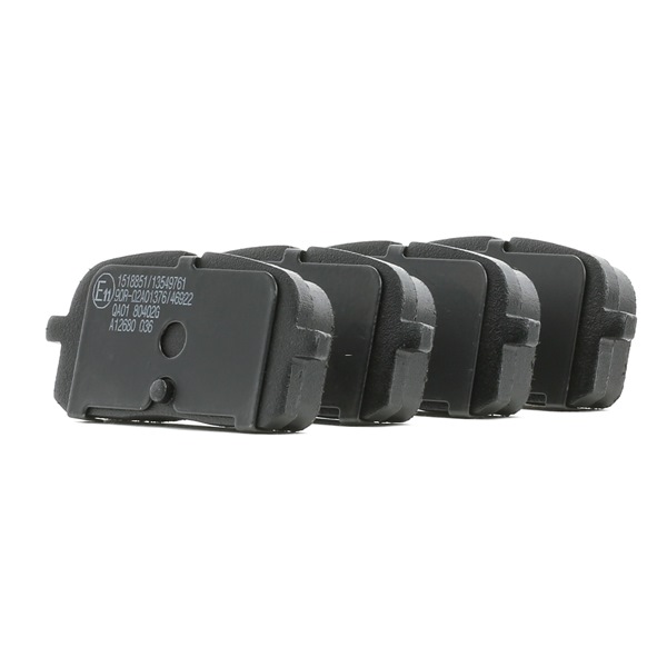 0446616010 OE RIDEX Pastilhas de travão 402B1191