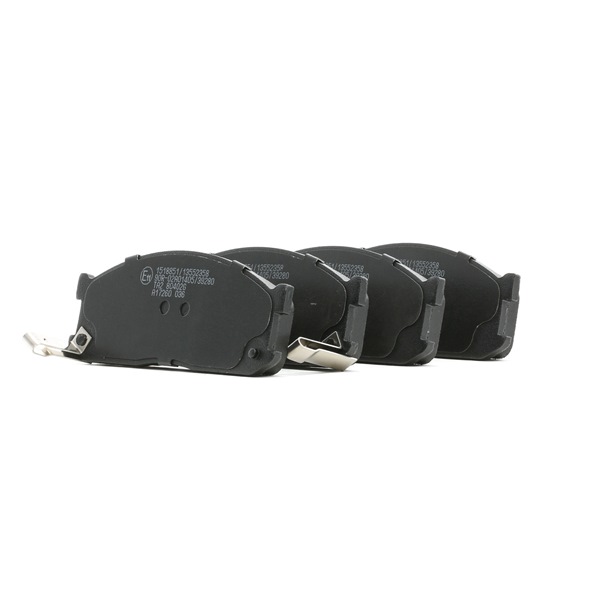 RIDEX 0K60A3328Z Jarrupalat, levyjarru 402B1236