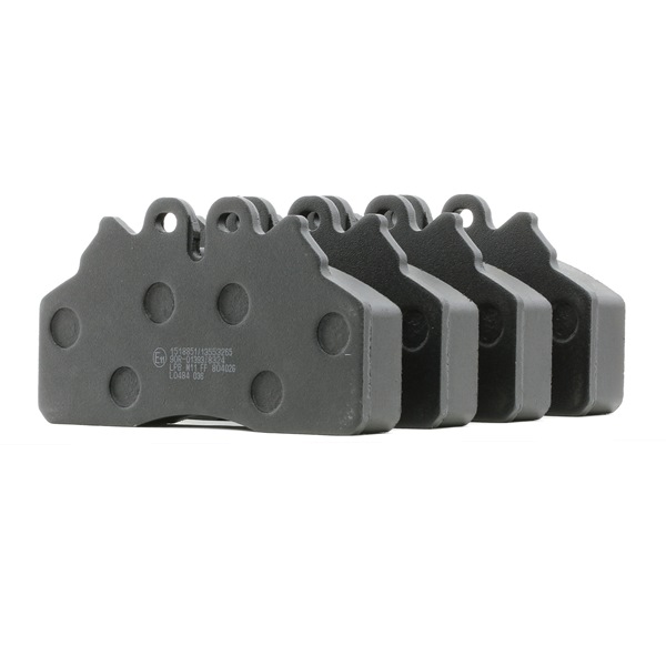 RIDEX 42559248 Jarrupalat, levyjarru 402B1242