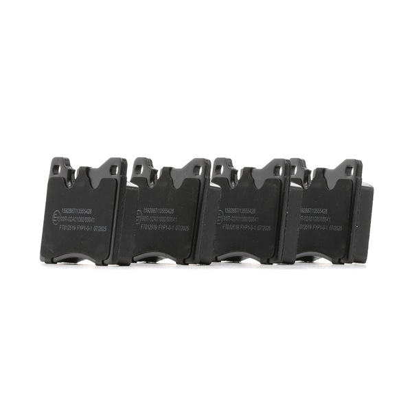 RIDEX 402B1262 Pasticche dei freni BMW E12 525 Benzina 150 CV 1980 prezzo