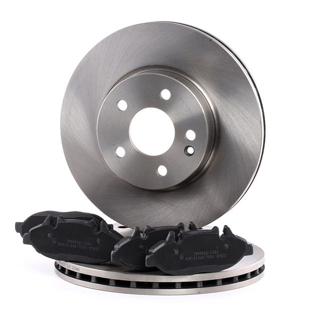RIDEX 4474210512 Bromssats, skivbroms