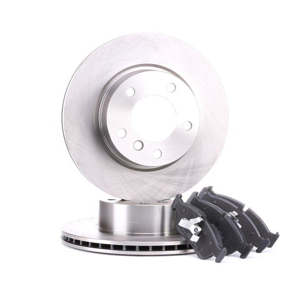 RIDEX 3405B0184 Комплект тормозных дисков и колодок BMW 3 (E90) 318d 2.0 Дизель 143 л.с. 2010