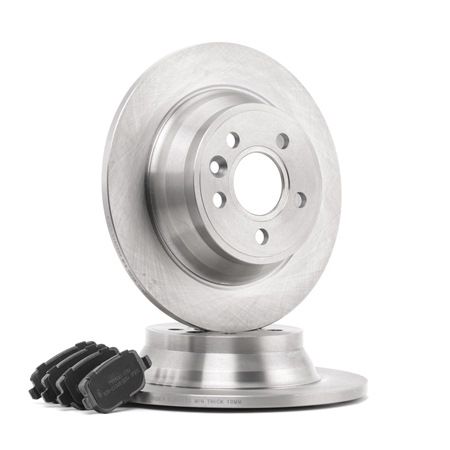 RIDEX 3405B0270 Jarrulevyt ja -palat Volvo V70 Mk3 T4F Bensiini/etanoli 180 hv 2012