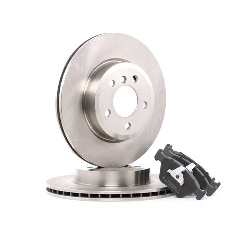RIDEX 3405B0285 Комплект тормозных дисков и колодок BMW X3 E83 xDrive 20 d Дизель 177 л.с. 2010